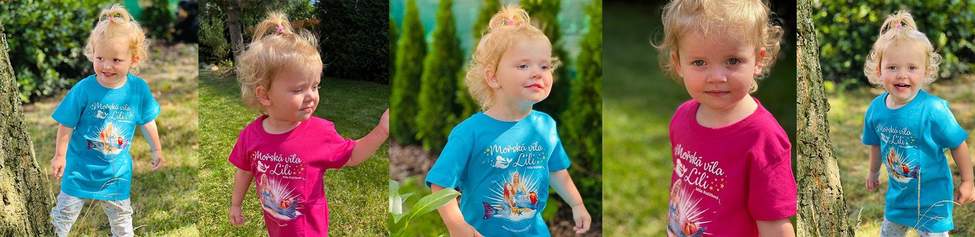 Tričko "Mořská víla Lili"