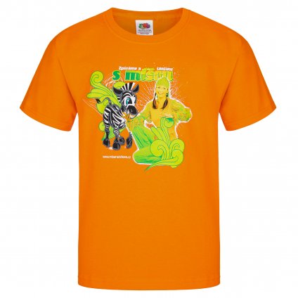 Tričko s motivem Míša a zebra