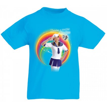 Tričko s námořnickým motivem