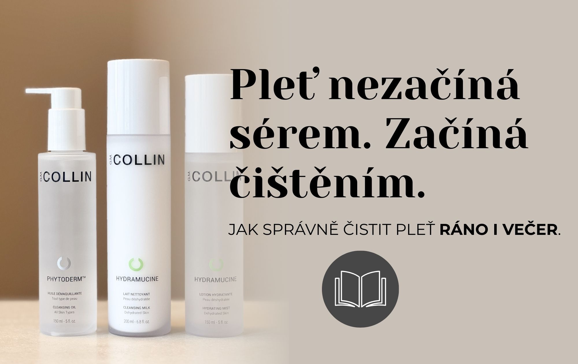 Pleť nezačíná sérem. Začíná čištěním.