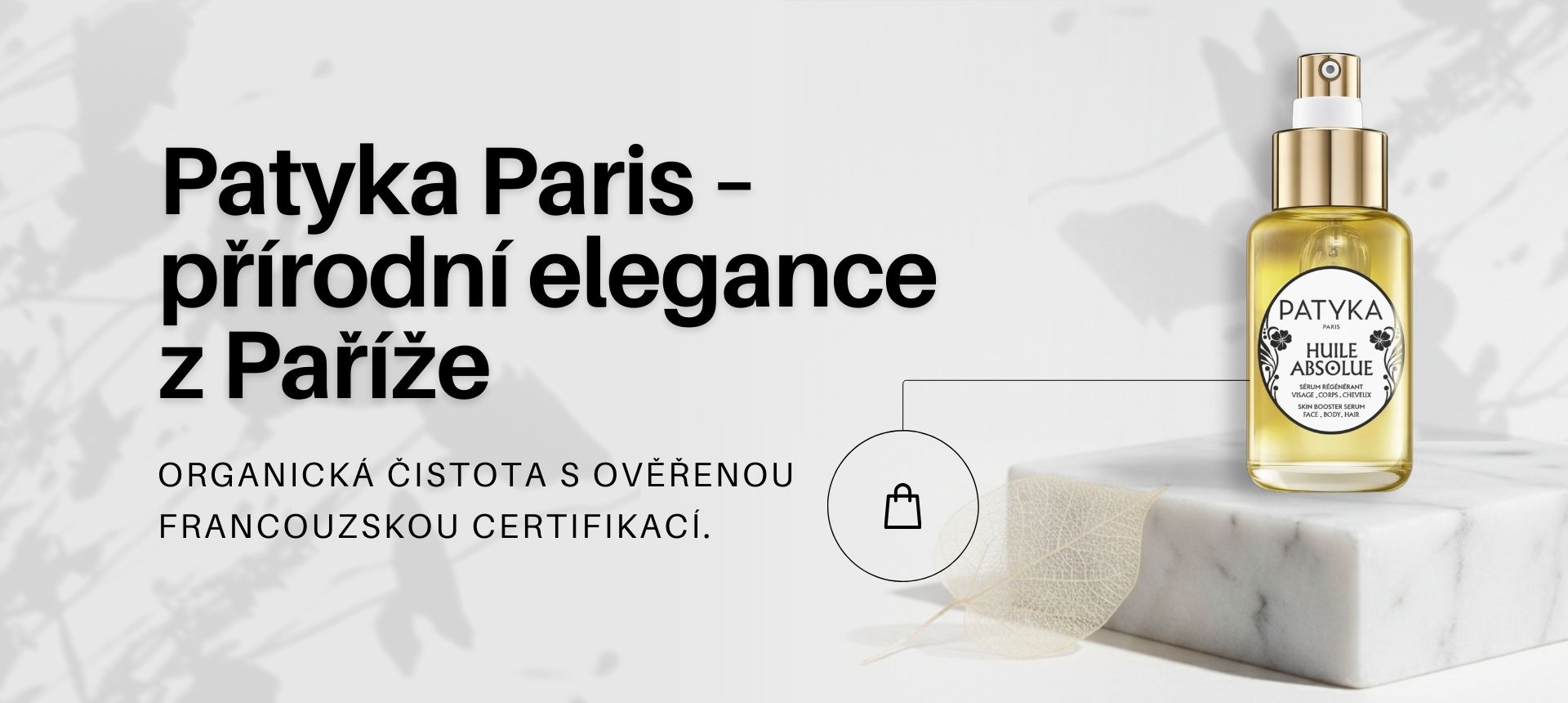 Patyka francouzská organická kosmetika