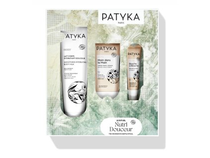 Patyka The Nourishing Softness Ritual balíček tělové mléko+krém na ruce+balzám na rty