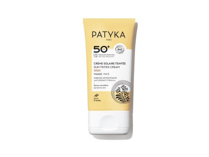 Patyka Tinted Face Sun Cream SPF50+ tónovaný minerální ochranný krém 40ml