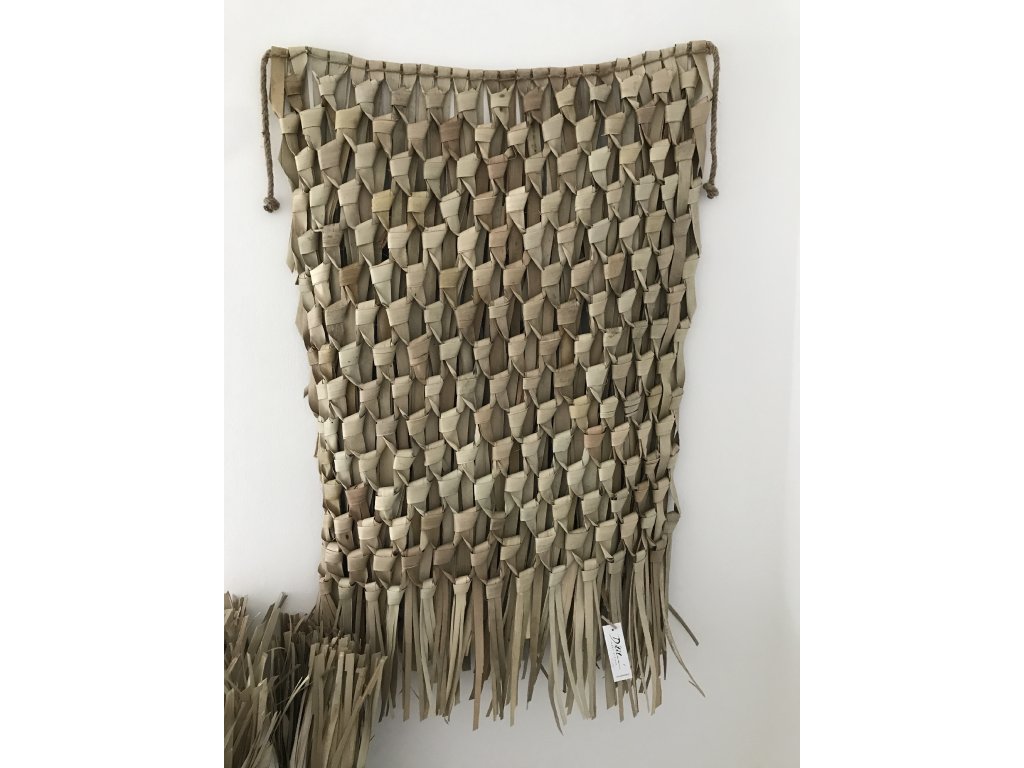 Designová ručně pletená rohož