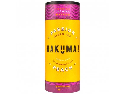 hakuma passion peach matcha 330ml hakuma
