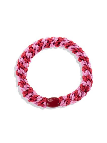 KKNEKKI gumička original 1739 RED-BUBBLEGUM STRIPE
