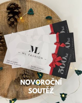 🎁 NOVOROČNÍ SOUTĚŽ🎁 Hraje se o poukaz na hodnotu 2000 Kč! ❤️🎊 ✨ Jak soutěžit? 1️⃣ Sleduj náš profil 2️⃣ Označ dvě kámošky,...
