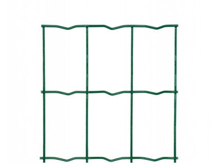 3131 svarovane pletivo middle drat 2 2 mm vyska 80 cm pvc zelene
