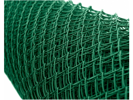 3227 poplastovane pletivo tenis bez nd vyska 300 cm drat 2 7 mm oko 45x45 mm pvc zelene
