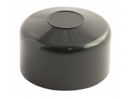 cerna cepicka na plotovy sloupek 48