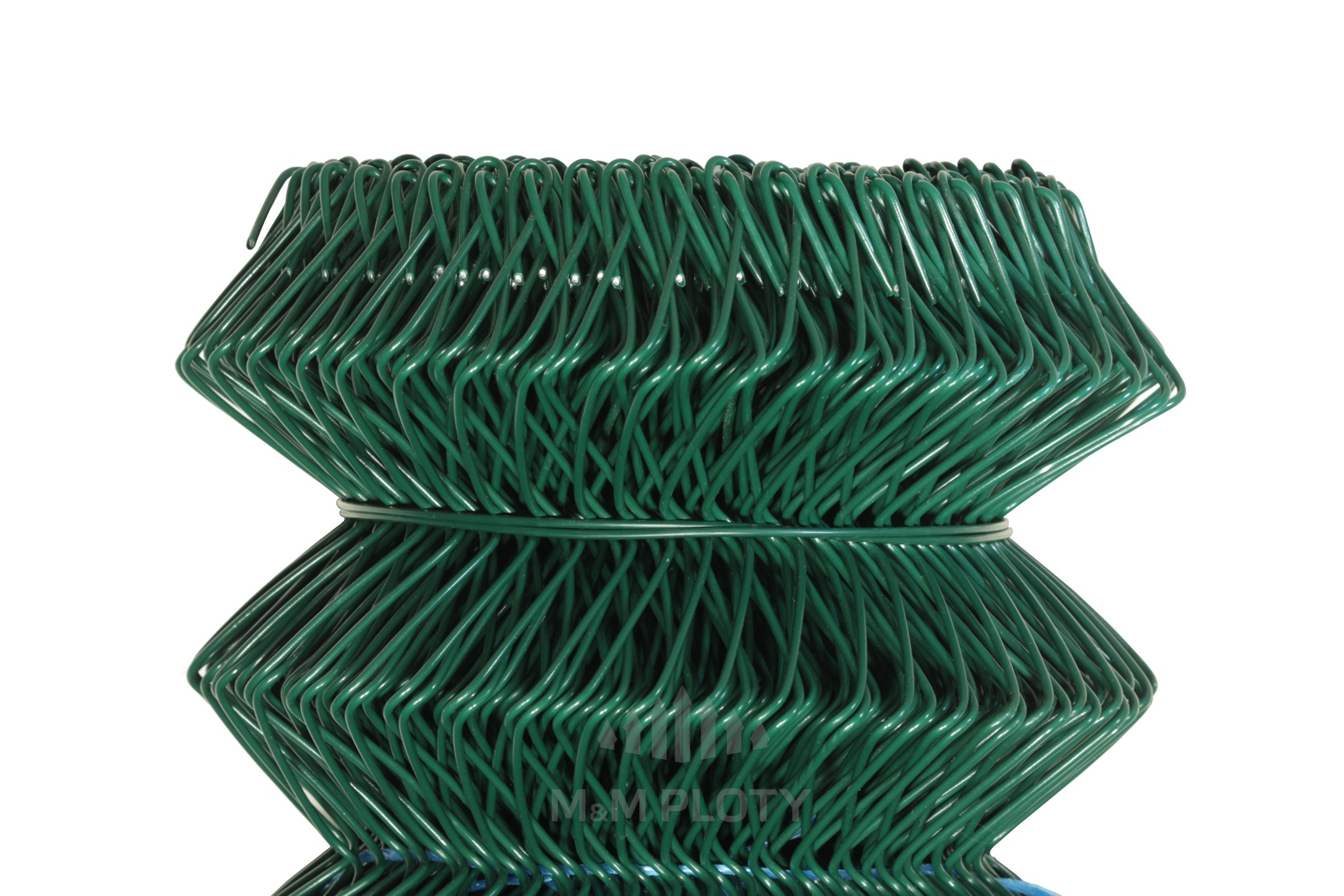 Poplastované pletivo SUPER bez ND výška 150 cm, drát 3,0 mm, oko 50x50 mm, PVC, zelené
