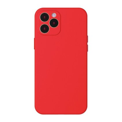 Baseus pouzdro pro iPhone 12 Pro Max Liquid Gel červený