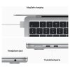 MacBook Air 13, M2, 8-core, 8GB, 512GB, 8-core GPU, stříbrný (M2, 2022) (CZ)