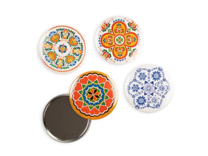 Zrcátka s ornamentem