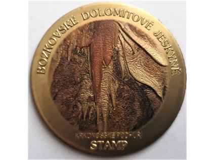 Stamp No. 449 - Bozkovské dolomitové jeskyně