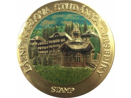 Stamp No. 3 - Karlova studánka, lázně