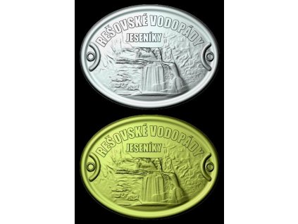 Štítek na hůl No. 118 - Rešovské vodopády