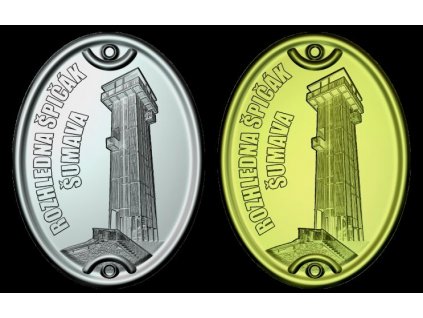 Štítek na hůl No. 122 - Špičák, Šumava