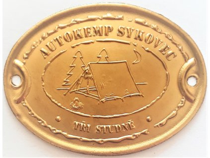 Štítek na hůl No. 234 - Autokemp Sykovec - Tři Studně