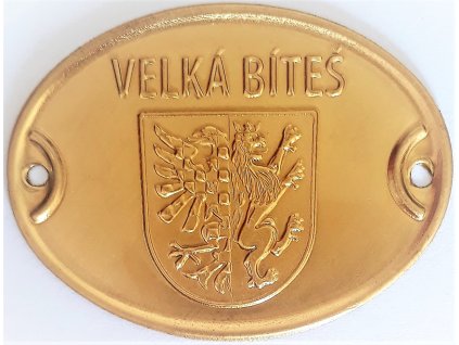 Štítek na hůl No. 252 - Velká Bíteš