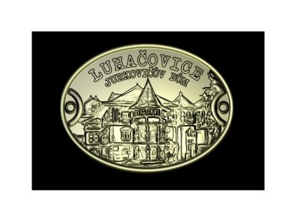 Štítek na hůl No. 14 - Lázně Luhačovice