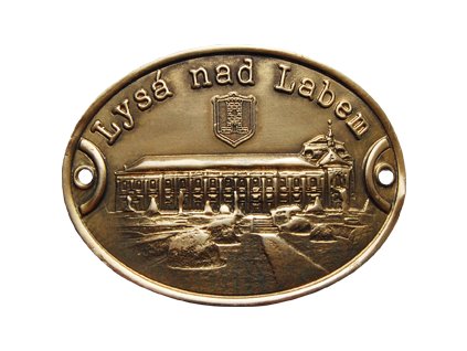 Štítek na hůl No. 20 - Lysá nad Labem