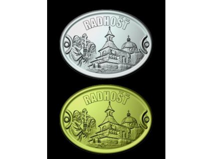 Štítek na hůl No. 107 - Radhošť