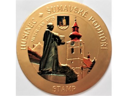Stamp No. 224 - Husinec - Mistr Jan Hus