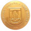 Cool magnetka zlatá nekolorovaná