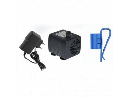 Aqua Light Mini waterpomp transformator en slanghouder 12V 200l h