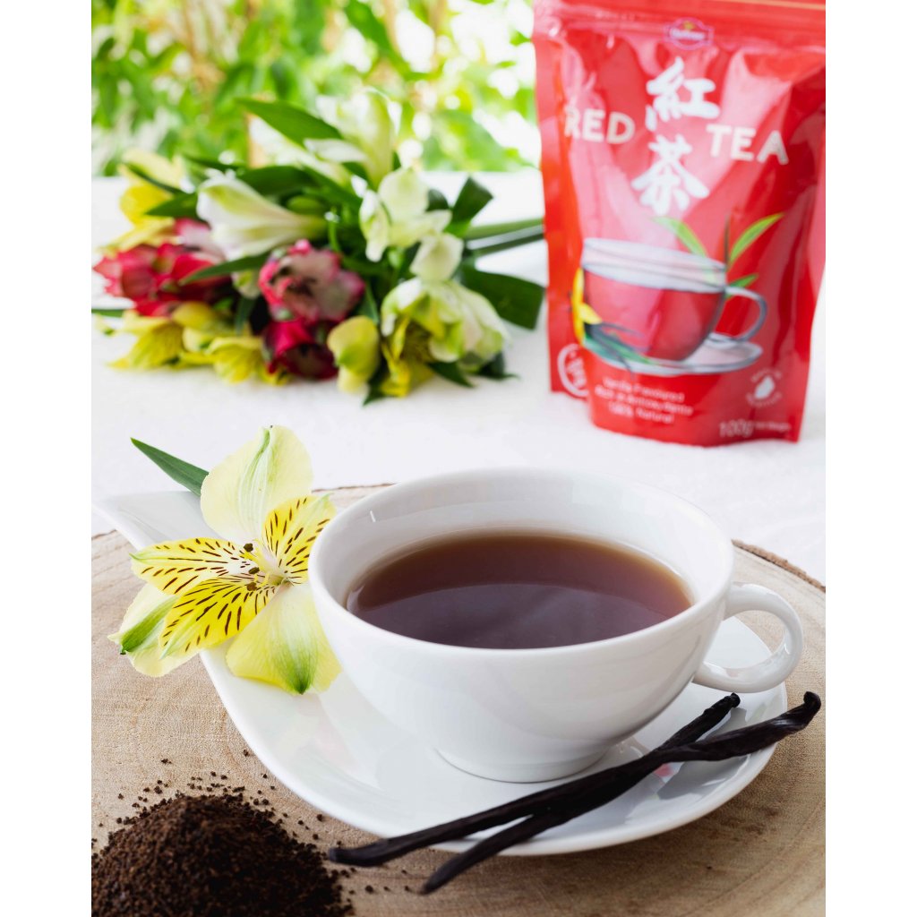 La Chartreuse Red Tea Vanilla - sypaný černý čaj s vanilkou, 100g