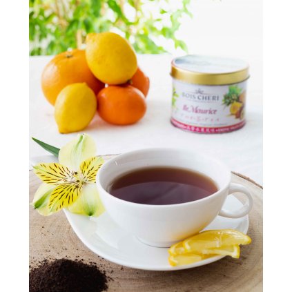 Bois Cheri Ile Maurice - sypaný černý čaj s příchutí exotické ovoce, 125g