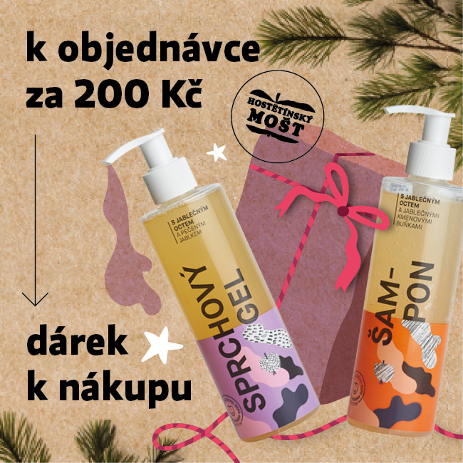 Ke každému nákupu nad 200 Kč dárek.