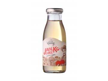 Jablko čiré 100% 250ml nevratné sklo