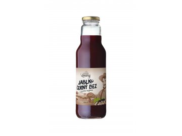 Jablko - černý bez 750ml nevratná lahev