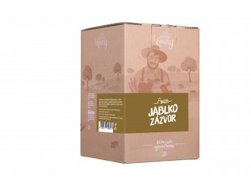 Jablko - zázvor 95/5% 5l bag in box