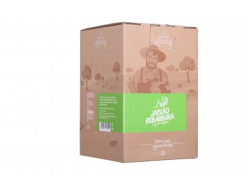 Jablko - rebarbora 80/19/1% 5l bag in box