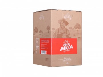 Jablko - jahoda 80/20% 5l bag in box