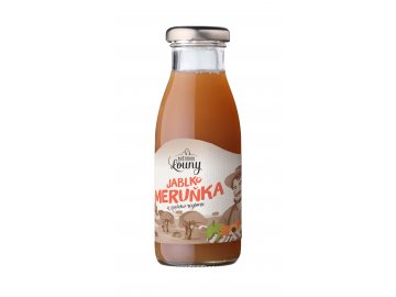 Jablko - meruňka 80/20% 250ml nevratná lahev