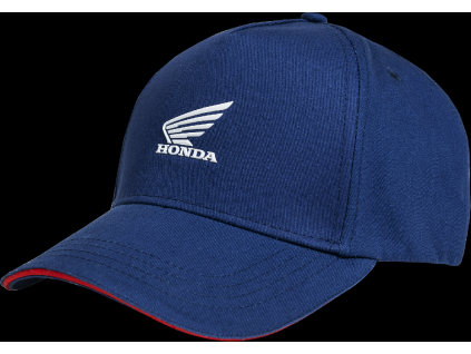 08AUD SCA 001B FRONT HONDA WING BLUE BBALL CAP