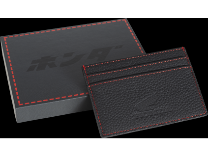 08AUD TAC 003 BACK HONDA HTG LEATHER WALLET