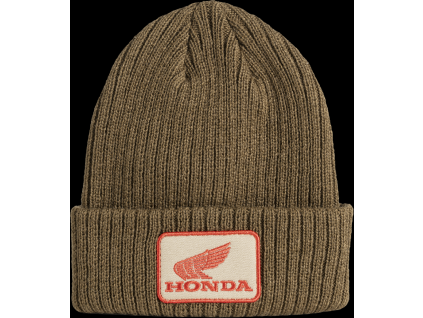 08AUD THA 004 FRONT HONDA HTG PATCH BEANIE SAND
