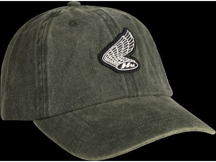 08AUD THA 005 FRONT HONDA HTG WING HTG BBALL CAP OLIVE GREEN