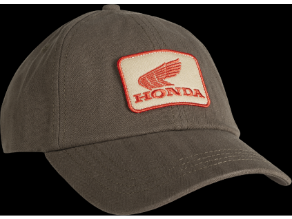 08AUD THA 008 FRONT HONDA PATCH HTG BBALL CAP SAND