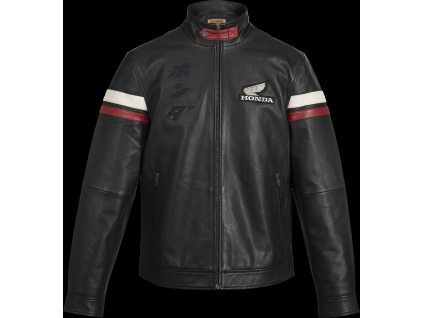 08AUD TJA 002 FRONT HONDA HTG LEATHER JACKET