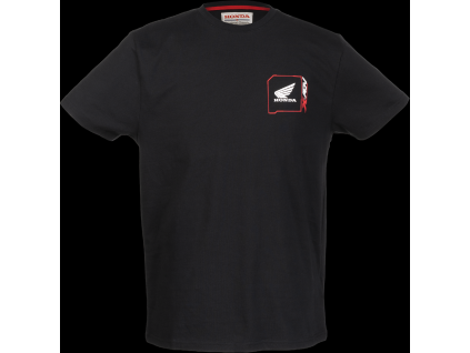 08AUD TEE 011A FRONT HONDA TRIBUTE XADV TEE BLACK