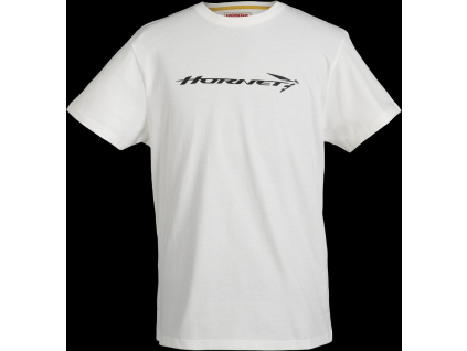 08AUD TEE 014B FRONT HONDA TRIBUTE HORNET TEE WHITE