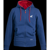 08AUD SHD 001 FRONT HONDA WING BLUE ZIP HOODIE