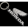 08AUD TAC 011 FRONT HONDA WING HTG RUBBER KEYRING
