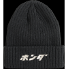 08AUD THA 002 FRONT HONDA JPN LETTERING HTG BEANIE BLACK